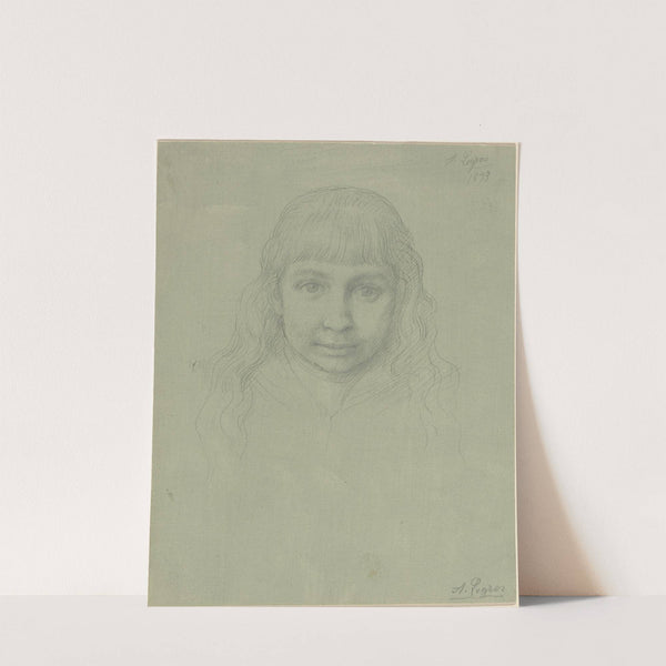 Head of a Child (1893) by Alphonse Legros