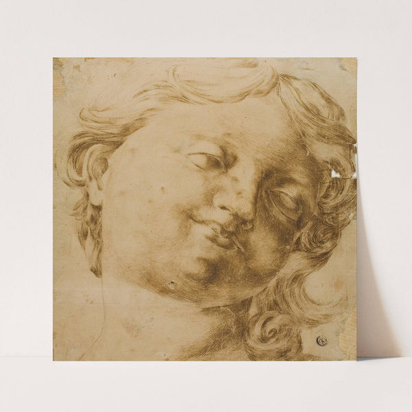 Head of a Child by Domenico Peruzzini