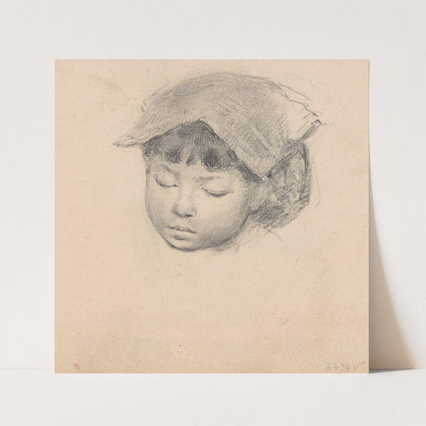 Head of a Child by Jan Willem Rosier