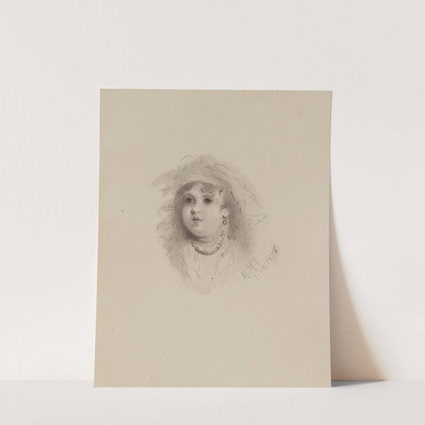 Head of a Child (1876) by Mary Vaux Walcott