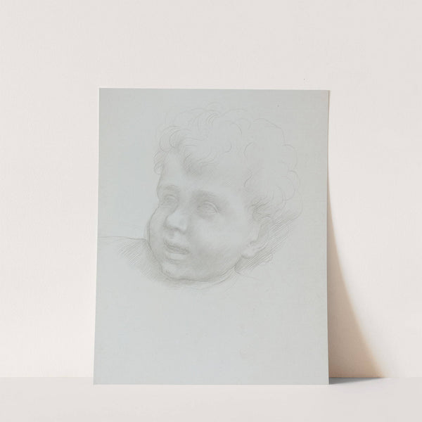 Head of a Child by Alphonse Legros