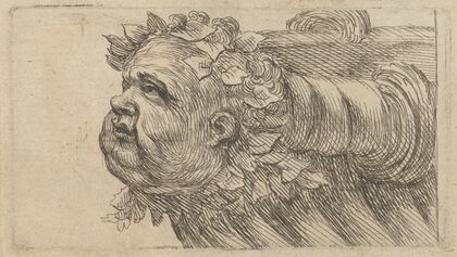 Head of a Child on the Bow of a Ship (1635–1645)