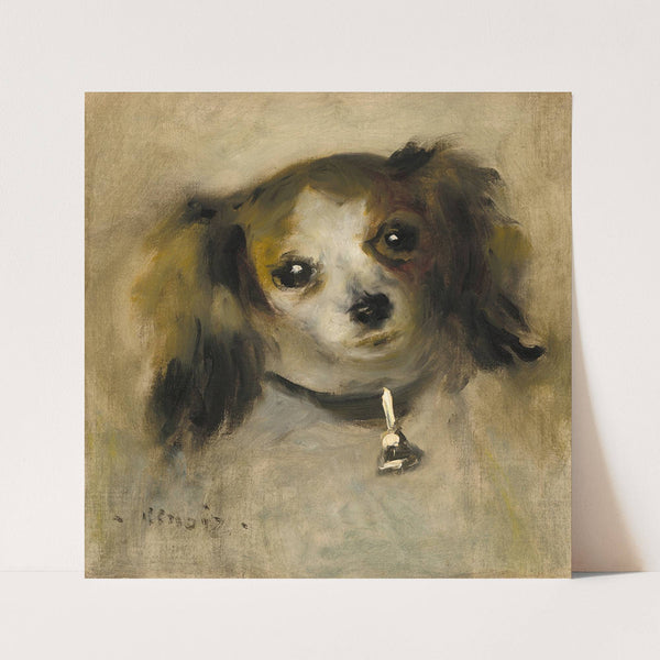 Head of a Dog (1870) by Pierre-Auguste Renoir