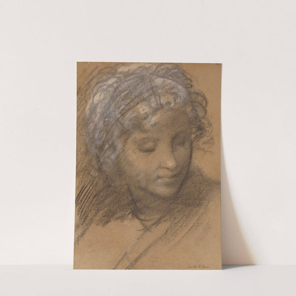 Head of a Female Figure by Giulio Cesare Procaccini