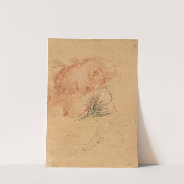 Head of a Frightened Girl by Pompeo Batoni