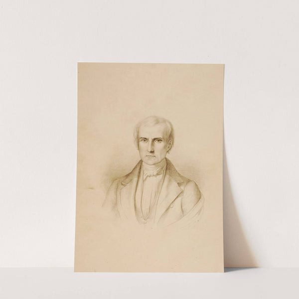 Head of a Gentleman by Miner Kilbourne Kellogg