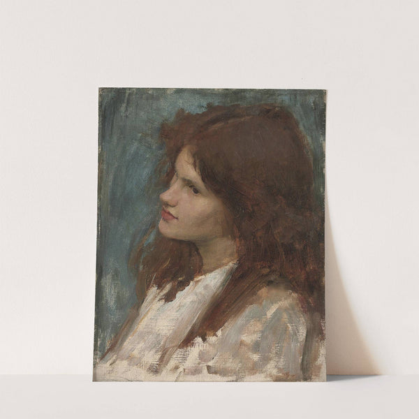 Head of a Girl by John William Waterhouse