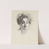 Head of a girl (1882) by Charles Dana Gibson
