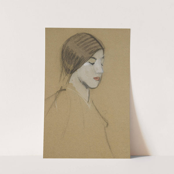 Head Of A Girl by Helene Schjerfbeck