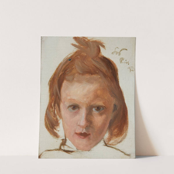 Head of a girl by Stanisław Wyspiański