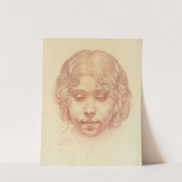 Head of a Girl (1910) by Mark Gertler