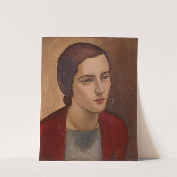 Head of a girl by Raymond McIntyre