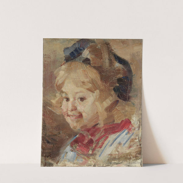 Head of a Girl by Vidosava Kovačević