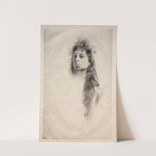 Head of a Girl (1800s) by Robert Frederick Blum