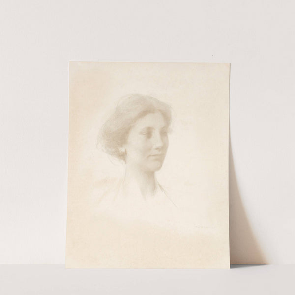 Head of a Girl by Thomas Wilmer Dewing