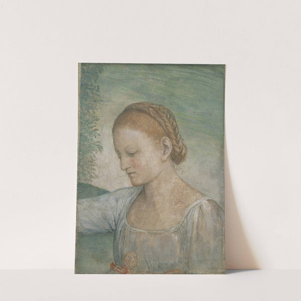 Head of a Girl (c. 1520 - 1523) by Bernardino Luini