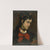 Head of a Girl with Red Scarf by Gyula Stetka