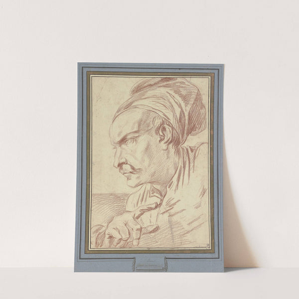 Head of a Greek by Charles Parrocel