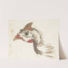 Head of a Helmeted Guineafowl (1720 - 1792) by Aert Schouman