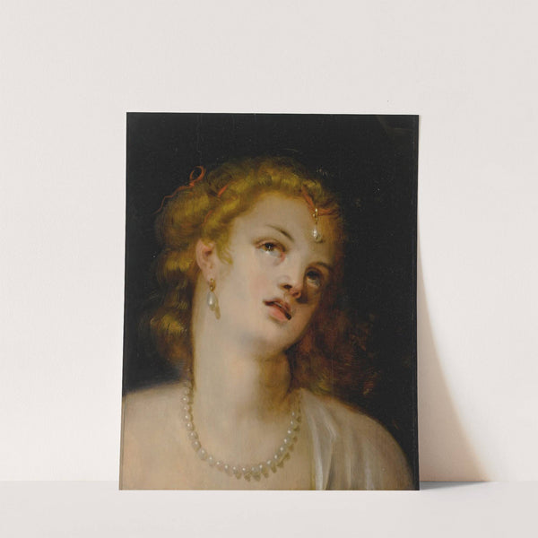 Head of a lady by Gortzius Geldorp