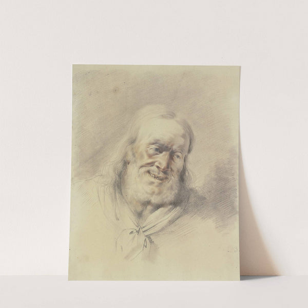 Head of a laughing old man by Jean-Jacques de Boissieu