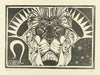 Head of a lion. Leo (1918-1919)
