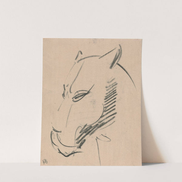 Head of a Lioness by Henri Gaudier-Brzeska