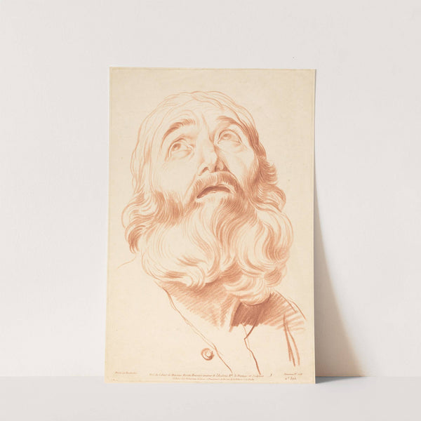 Head of a Man by Gilles Demarteau the Elder