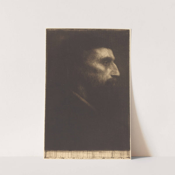 Head Of A Man by Alphonse Legros