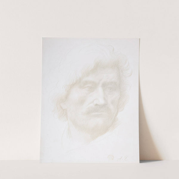 Head of a Man (1837–1911) by Alphonse Legros