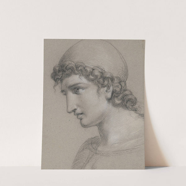 Head of a Man by Jean Antoine Verschaeren