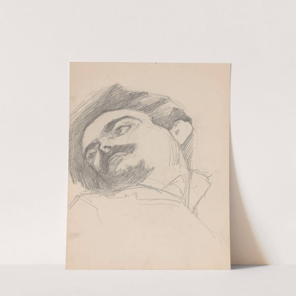 Head of a Man by Jules Schmalzigaug