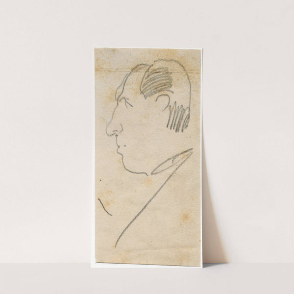 Head of a man by Floris Verster