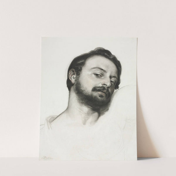 Head of a Man (c. 1824–65) by Eugène Devéria