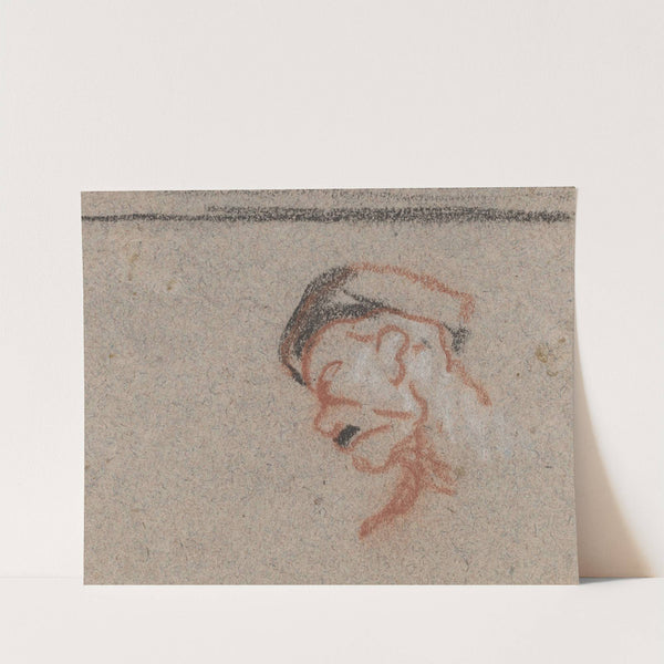 Head of a Man III by Honoré Daumier