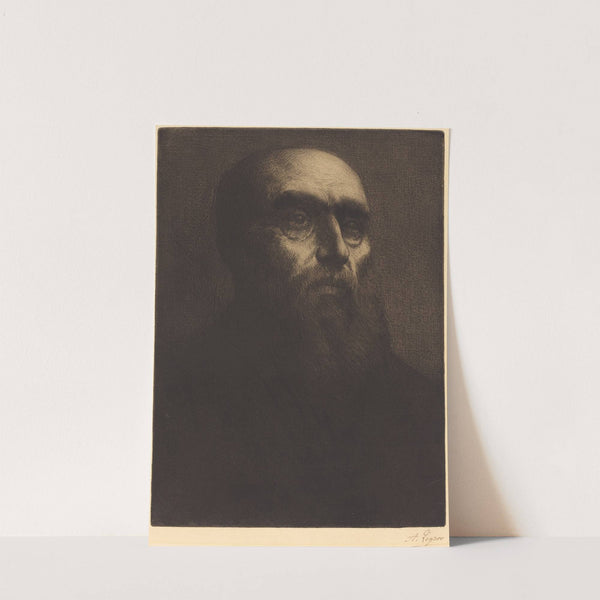 Head Of A Man (Tete D’homme) by Alphonse Legros