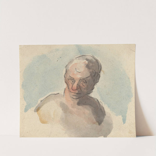 Head of a Man V by Honoré Daumier