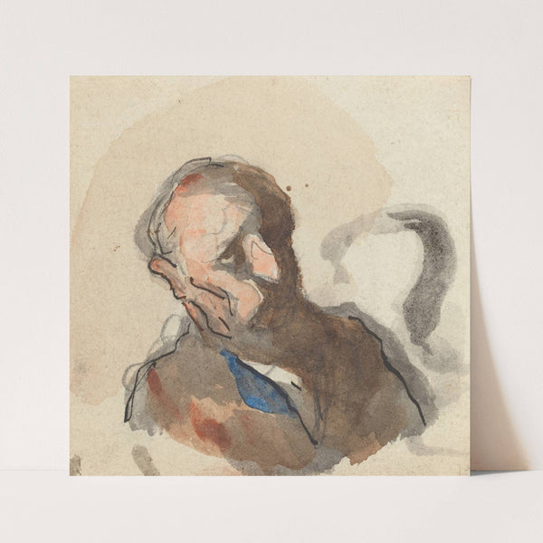 Head of a Man VI by Honoré Daumier