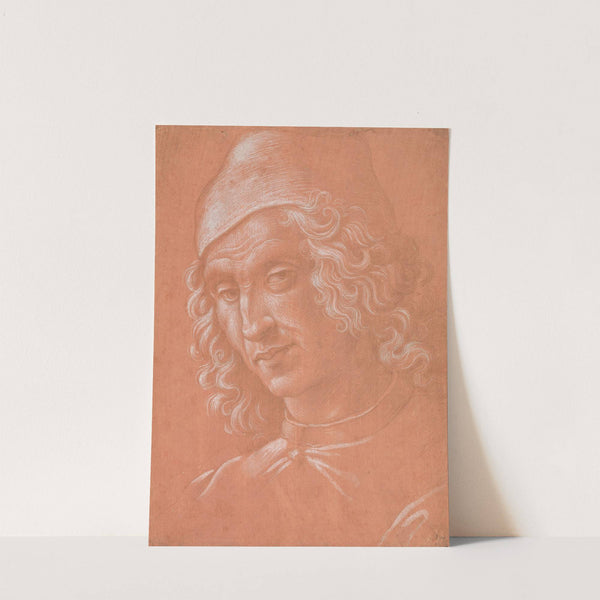 Head of a Man Wearing a Cap by Circle of Domenico Ghirlandaio