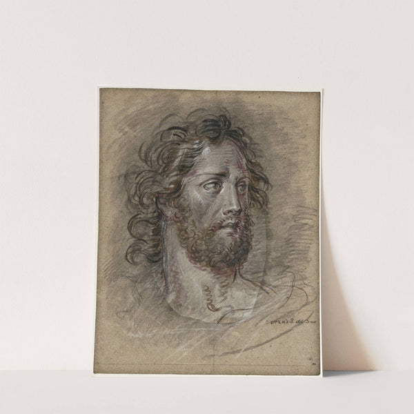 Head of a man with a beard by David Humbert de Superville