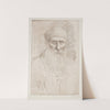 Head of a Man with a Long Beard (c. 1857–1911) by Alphonse Legros