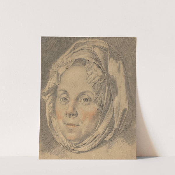 Head Of A Matron by Johann Anton Tischbein
