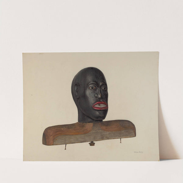 Head of a Negro by Mina Lowry