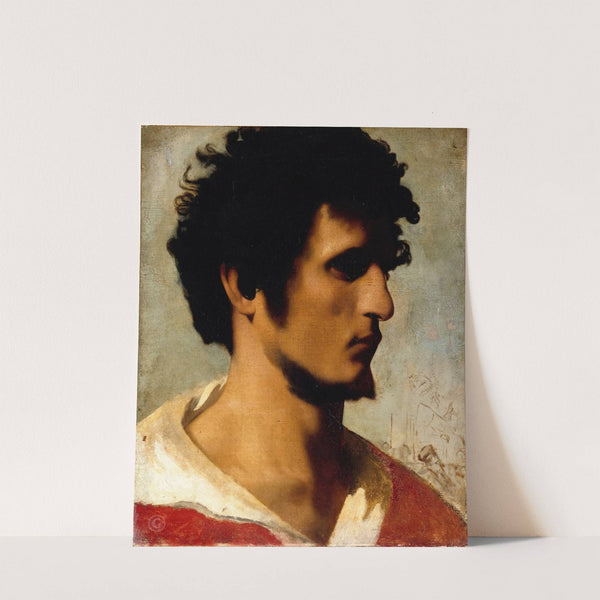 Head of a Peasant from the Roman Countryside (1844) by Jean-Léon Gérôme