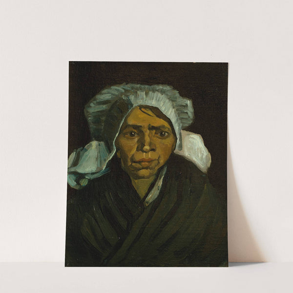 Head of a Peasant Woman (1884) by Vincent van Gogh