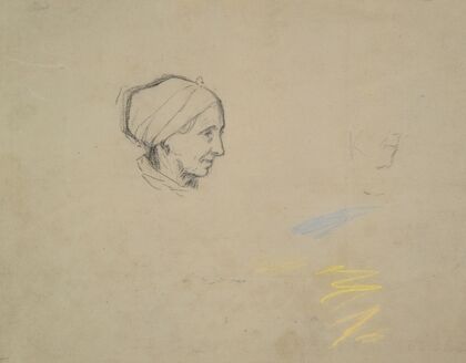 Head of a Peasant Woman
