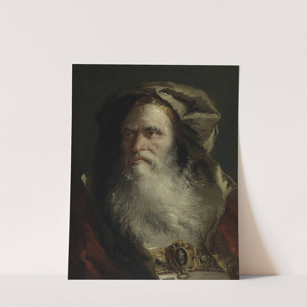 Head of a Philosopher (1758) by Giovanni Domenico Tiepolo