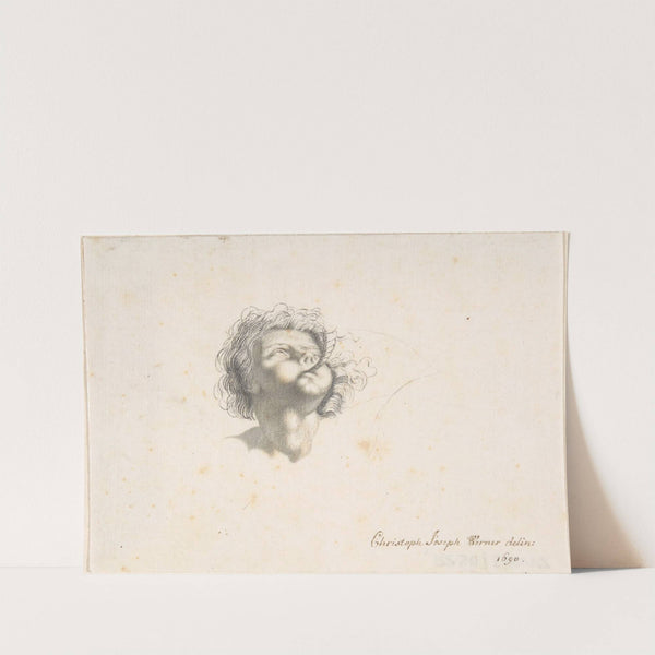 Head of a Putto by Christoph Joseph Werner