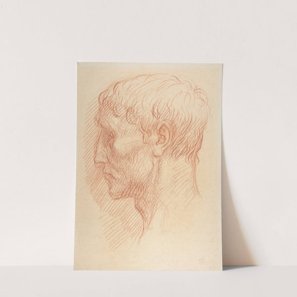 Head of a Quarryman (1837–1911) by Alphonse Legros