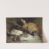 Head of a Roebuck and Two Ptarmigan (c. 1830) by Sir Edwin Henry Landseer